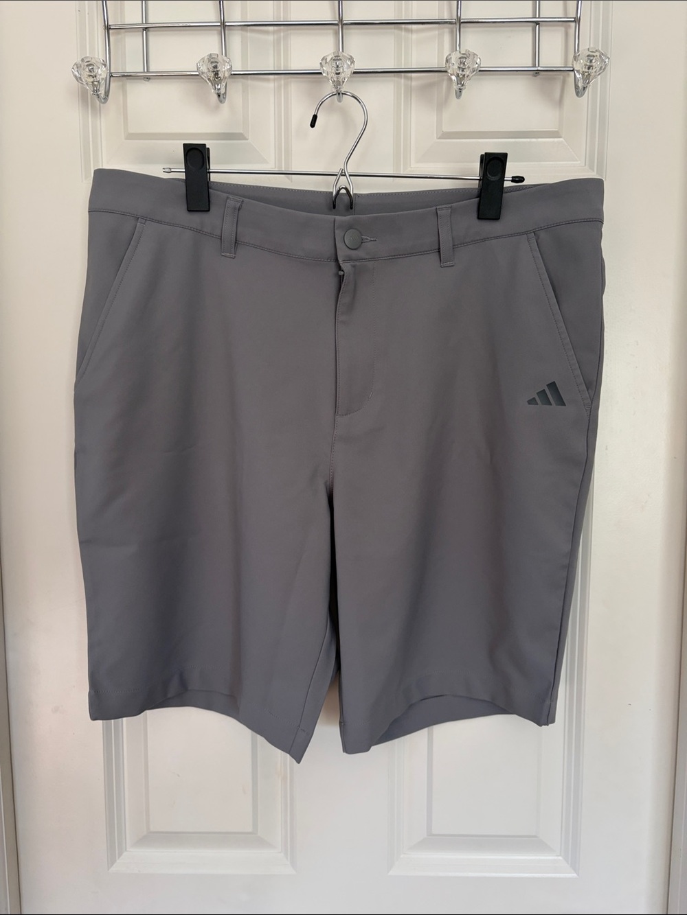 adidas Men’s Gray Athletic Golf Shorts